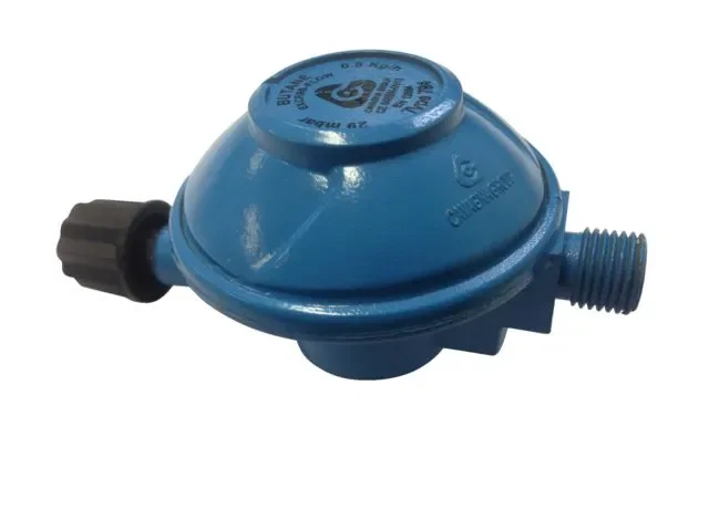 Trykregulator med campinggas tilslutning ¼“ L BU