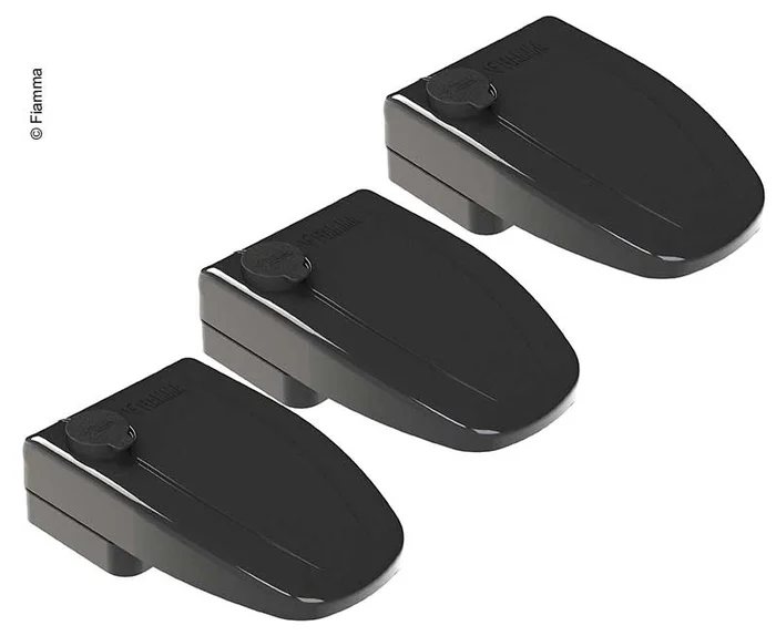 Türsicherung Außen Safe Door 3 Stk. schwarz