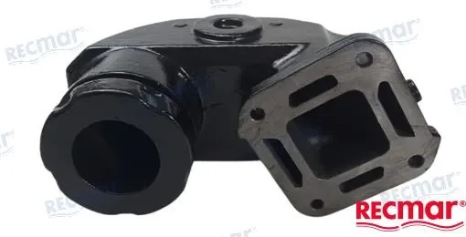 Udstødnings albue 3,0L skrå