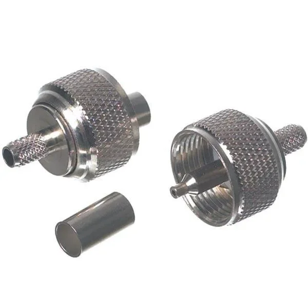 UKW-Stecker (PL259) für 10 mm Kabel (RG213) zum Crimpen Online-Händler