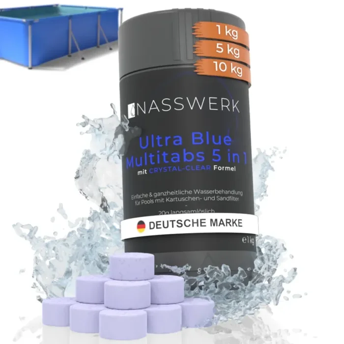 Ultra Blue Multitabs 5-in-1 – 20g langsamlöslich