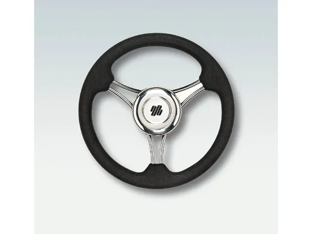 Ultraflex Sportlenkrad V21B für Motorboot in Edelstahl Ø 350 mm