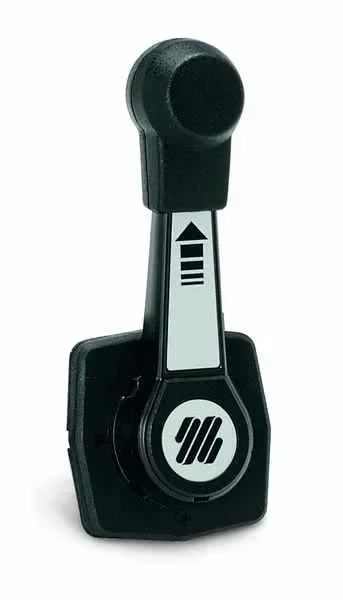 Ultraflex-Steuerkasten schwarz, seitlich montiert