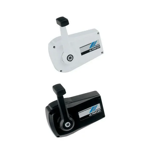 Ultraflex-Steuerkasten, schwarzer Einzelgriff mit Schloss