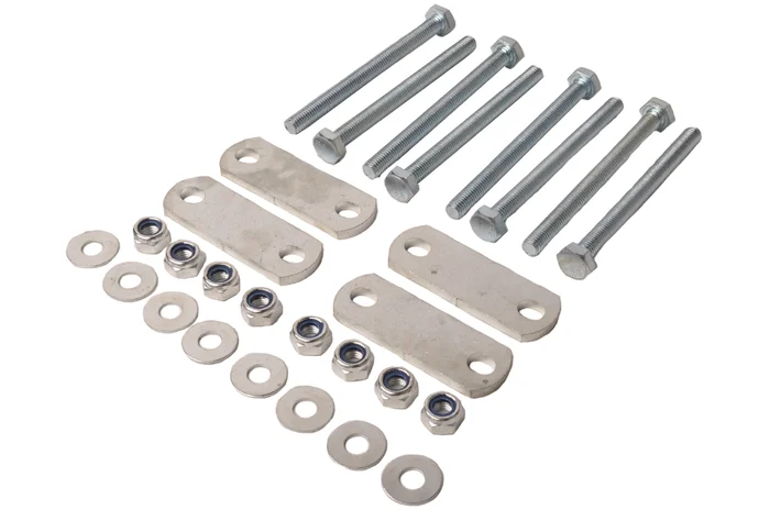 Universeller Befestigungssatz, z.B. für Obermontage der Deichselbox geeignet