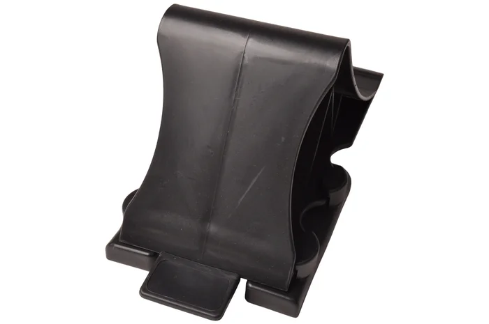 Unterlegkeil Kunststoff (schwarz) mit Halterung