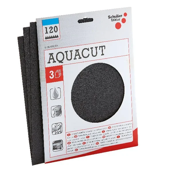 Vådslibepapir 3 ark 230×280 mm