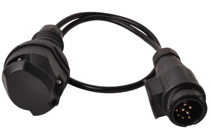 Verlängerungskabel 8-adrig mit 1x 13-poligem Stecker & 1x 13-poliger Buchse – 100 cm