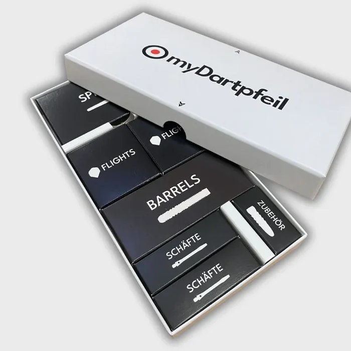 Verpackung für Dartpfeile Neue Website