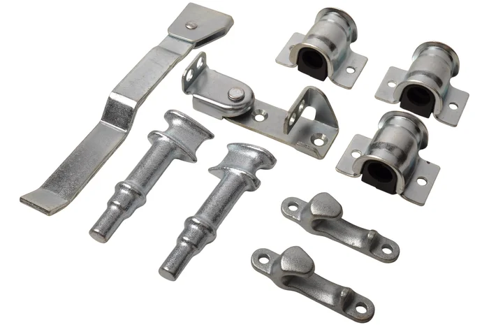 Verzinktes Stangenschloss – links – für Ø22 mm Stange