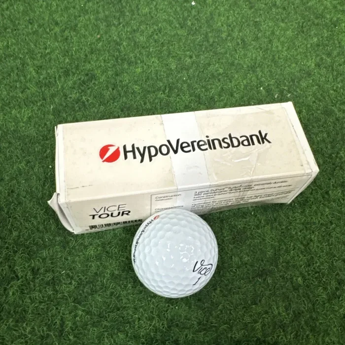 VICE Tour – Golfbälle (3 Stück, Weiß, gebrandet)