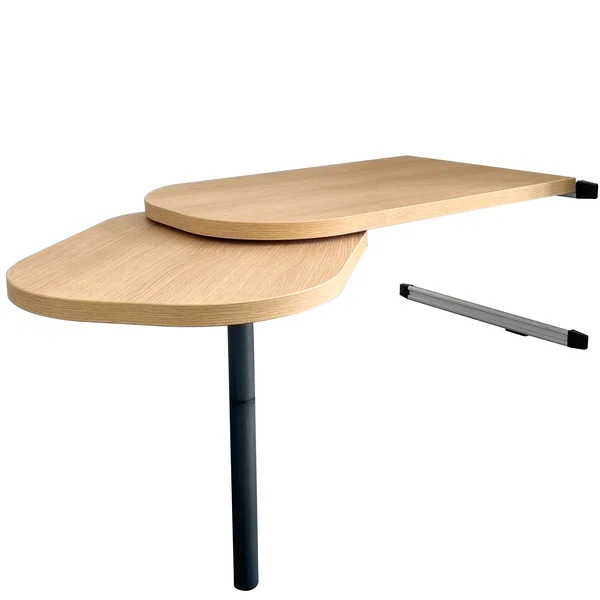 VierTec Komplettsystem mit Tischplatte, Lindbergeiche