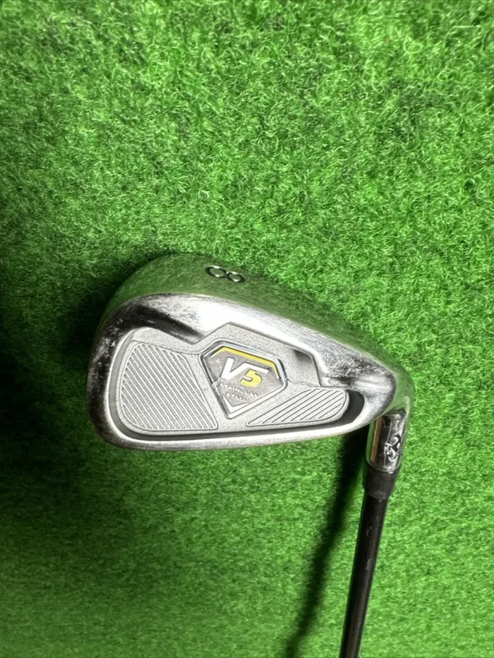 Voit V5 STAINLESS STEEL – 8-Eisen – Herren (Graphit, 36,5 Zoll, Rechtshändig)
