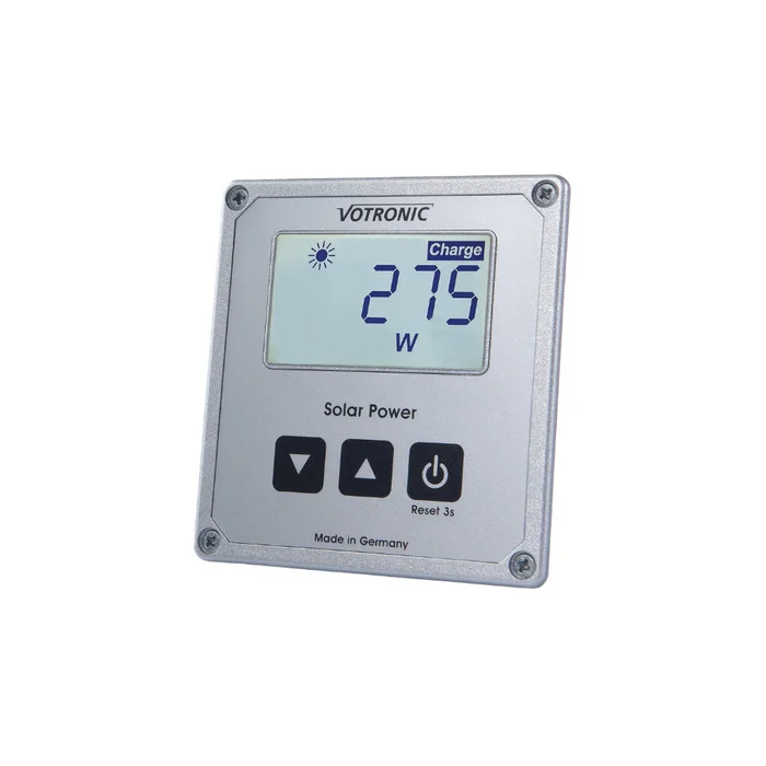 Votronic LCD Solar-Computer 12V, Kombianzeige Batterie- und Solarleistung