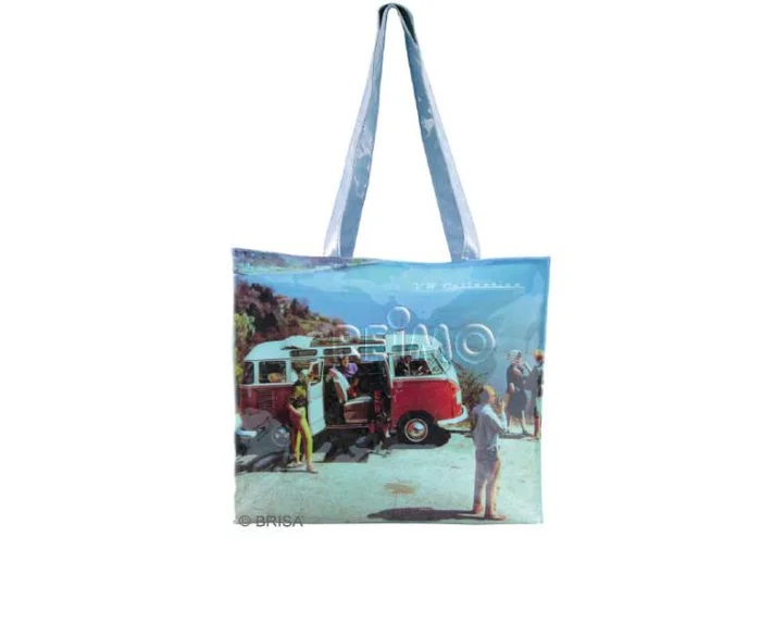 VW Collection PVC Shopper Bag „Szenerie“ 40 x 35 x 12 cm