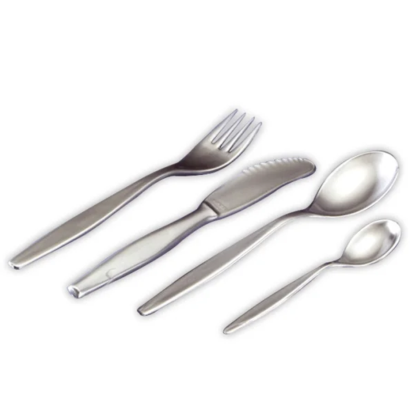 Waca Besteckset aus SAN silberfarben