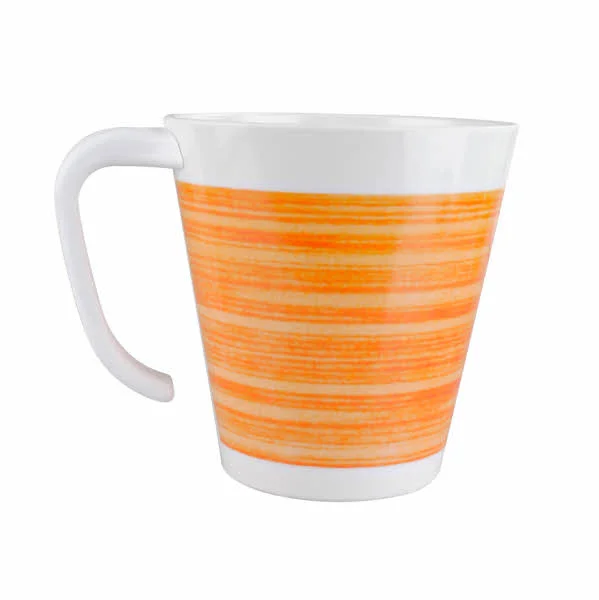 Waca Henkelbecher Melamingeschirr Bistro orange