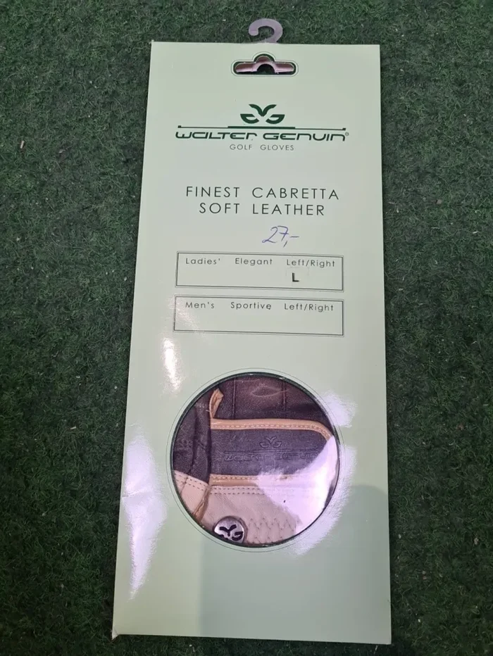 WALTER GENUIN Soft Leather – Damen (Schwarz, Beige / Links / L)