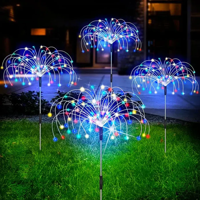 Wasserdichte Solar-Lampe „Firework“