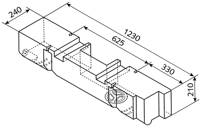 Wassertank für Volkswagen T4 1990-2003 – 53 l – EV 1104