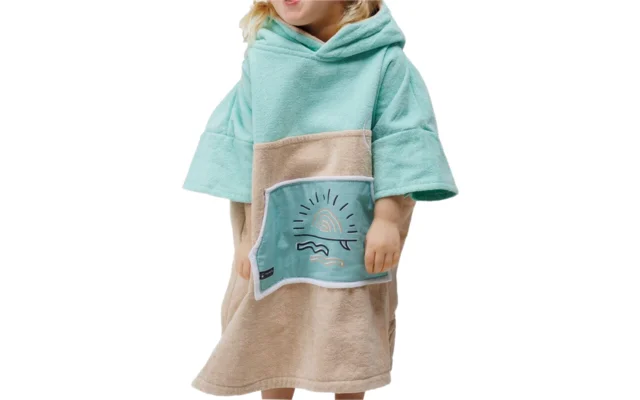 Wave Hawaii Cotton Velours Dropsi Kinder Ponchini