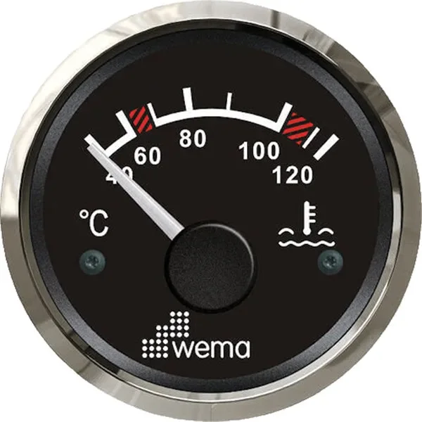 Wema NMEA2000 Silverline Wassertemperaturinstrument