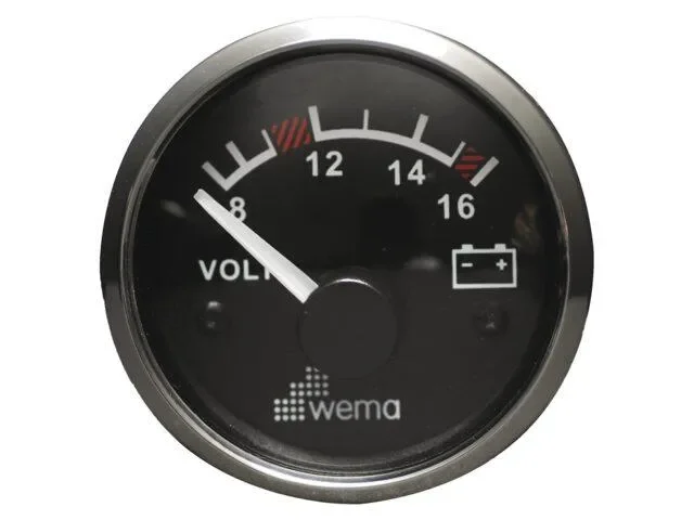 Wema Silverline Voltmeter 24 Volt Wirklich Großhandel