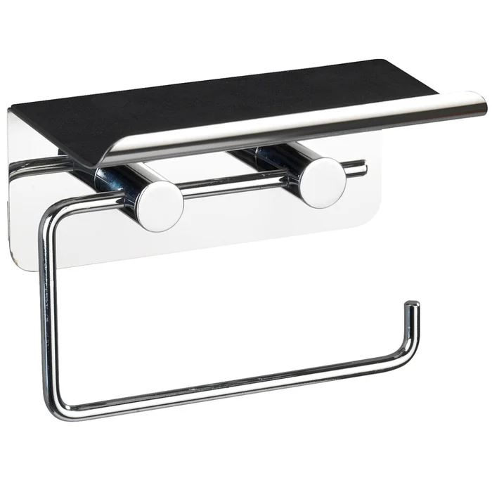 Wenko Toilettenpapierhalter mit Smartphone-Ablage