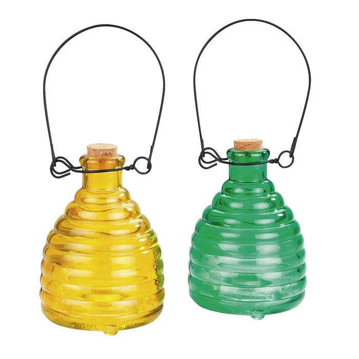 Wenko Wespenfallen aus Glas 2er Set