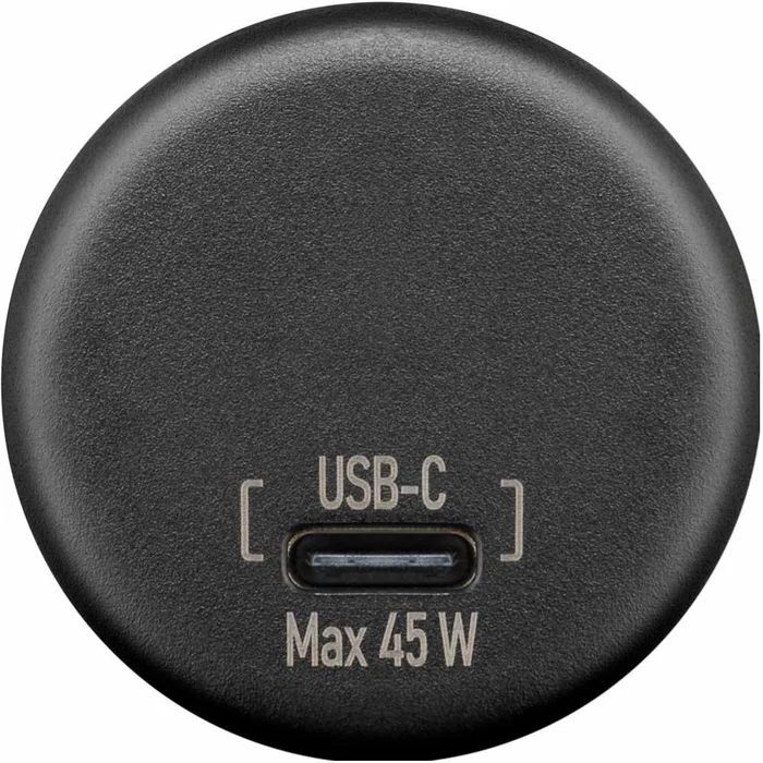wentronic Single Einbaucharger USB-C 45 Watt