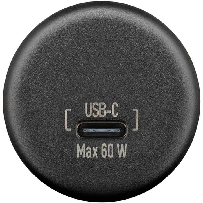 wentronic Single Einbaucharger USB-C 60 W schwarz