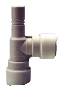 Whale T-Kupplung 15 mm – 11 mm 2 Stk.