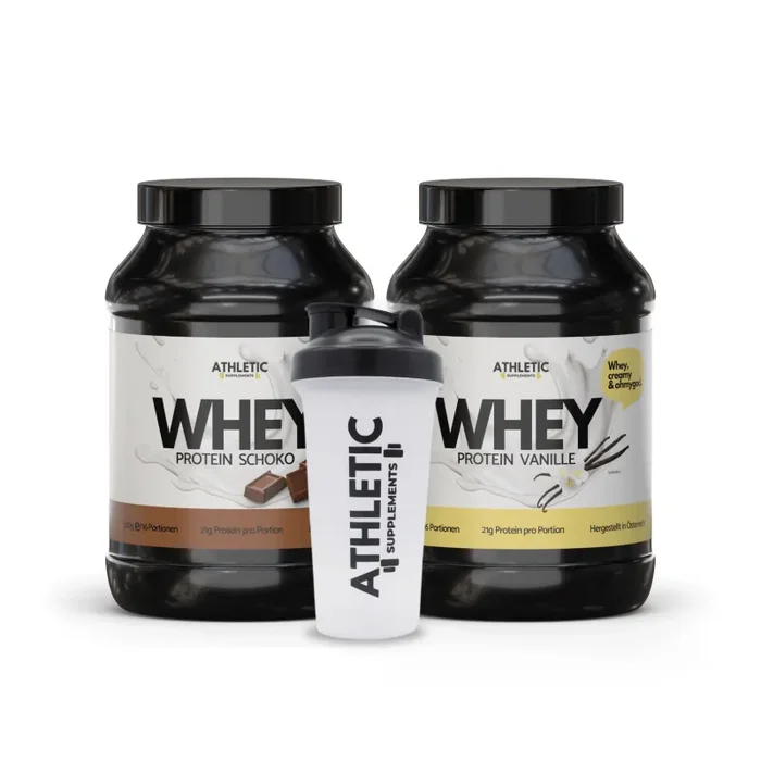 Whey Protein Vorteilspack inkl. Pro Shaker