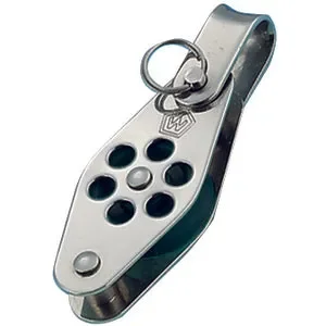 Wichard 24 mm RF enkeltblok m. sjækel og hunsvot