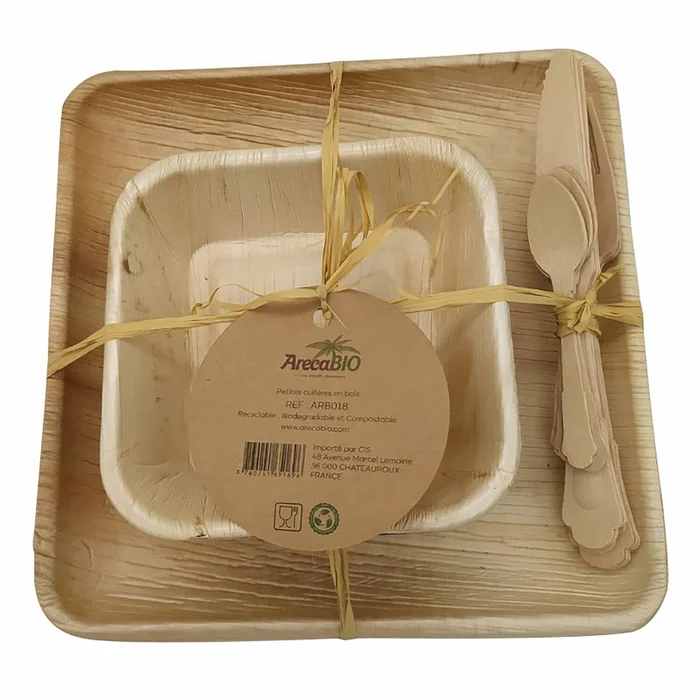 Wiederverwendbares Geschirr ARECABIO