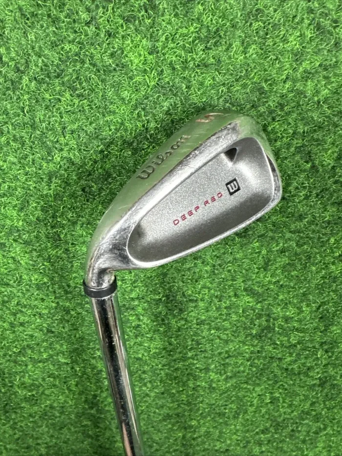 WILSON Deep Red 5-Eisen – Herren (Graphit, 38,5 Zoll, Linkshändig, Regular)