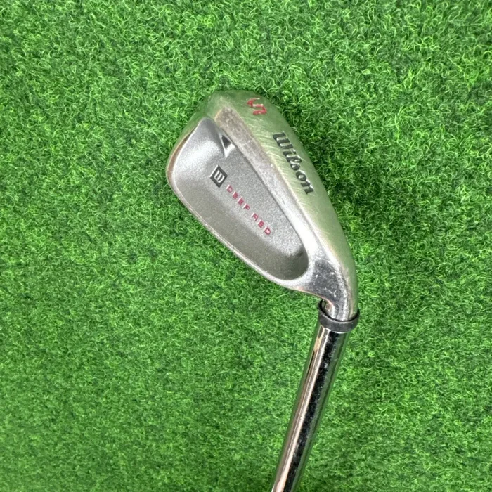 WILSON Deep Red 5-Eisen – Herren (Stahl, 38 Zoll, Rechtshändig, Regular)