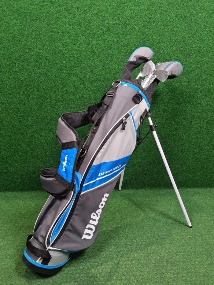 WILSON Deep Red Complete Club Set – Kinder (Graphit, Medium, Rechts, Junior) Im Angebot für den Großhandel