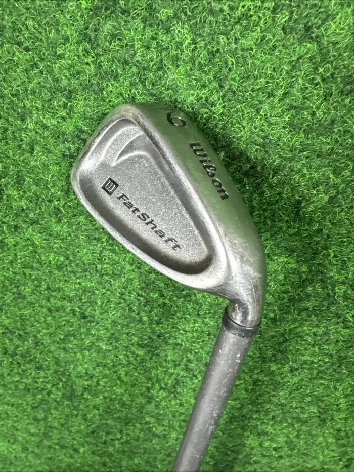 WILSON Fat Shaft 9-Eisen – Herren (Graphit, 36,5 Zoll, Rechtshändig, Regular) Neue Aktion