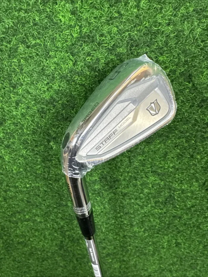 WILSON STAFF Model 5-Eisen – Herren (Stahl, 38 Zoll, Links, Regular)