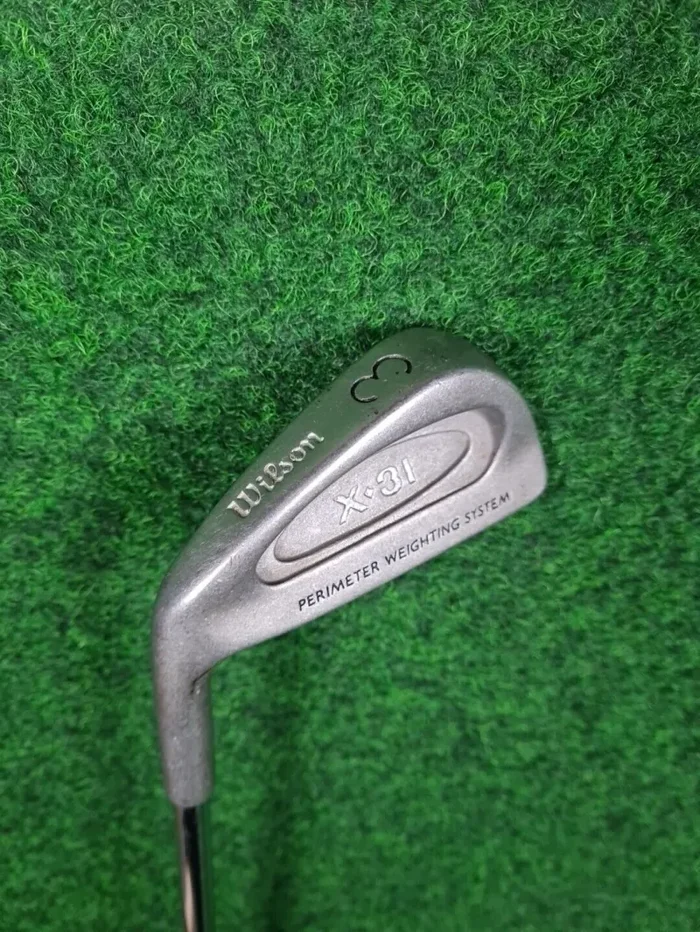 WILSON X-31 3-Eisen – Herren (Stahl, 39 Zoll, Links, Regular) Blitzlieferung