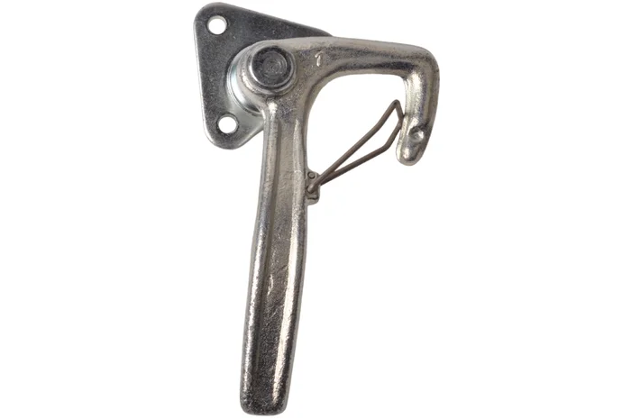 Winkelhebelverschluss LINKS klein Typ 1 mit Feder (kleine Montageplatte)