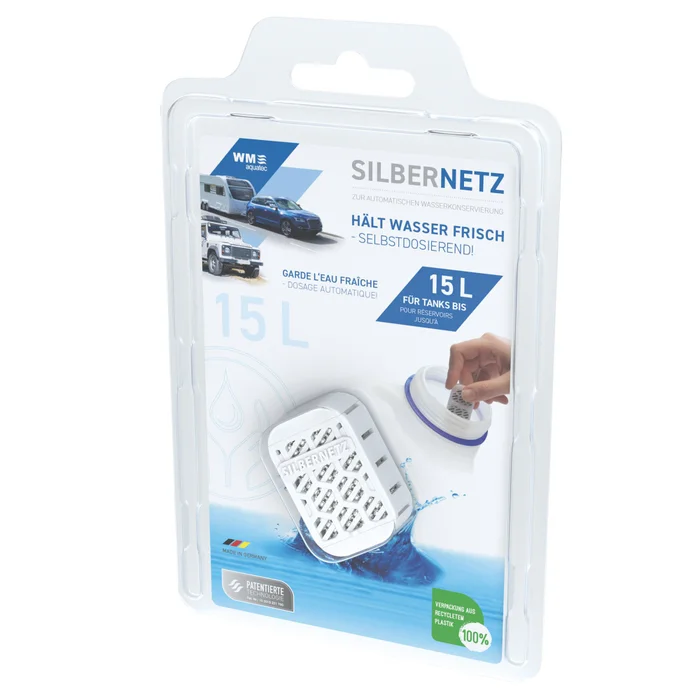 WM aquatec Silbernetz Tankinhalt 15 Liter