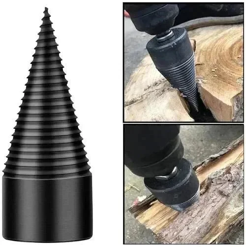 WoodyDrill Holzspalter inkl. Adapter Set Für den Großhandel – Bild 3