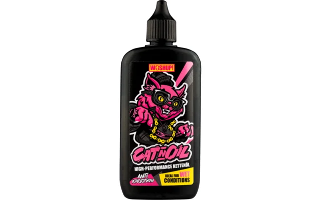WOSHUP! Cat´n´Oil Kettenöl für Fahrräder 100 ml