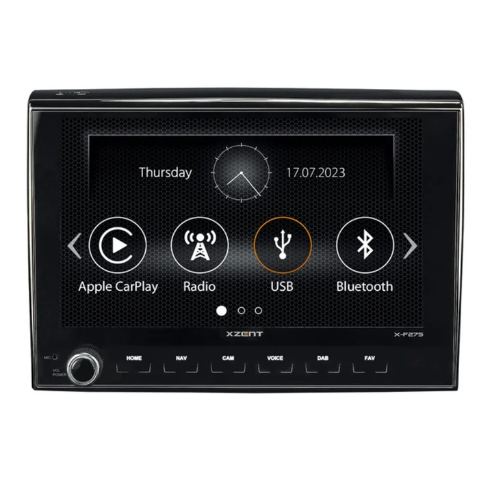 XZent Infotainer X-F275 für Fiat Ducato ab 2006