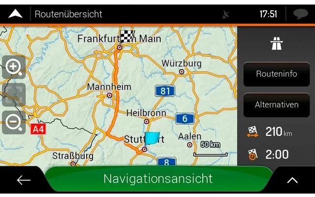 Xzent X-MAP22FEU-MH Motorhome Navigationssoftware zu X-F220 (SD-Karte)
