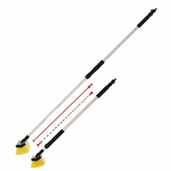 Yachticon Alu Waschbürste Deluxe ausziehbar