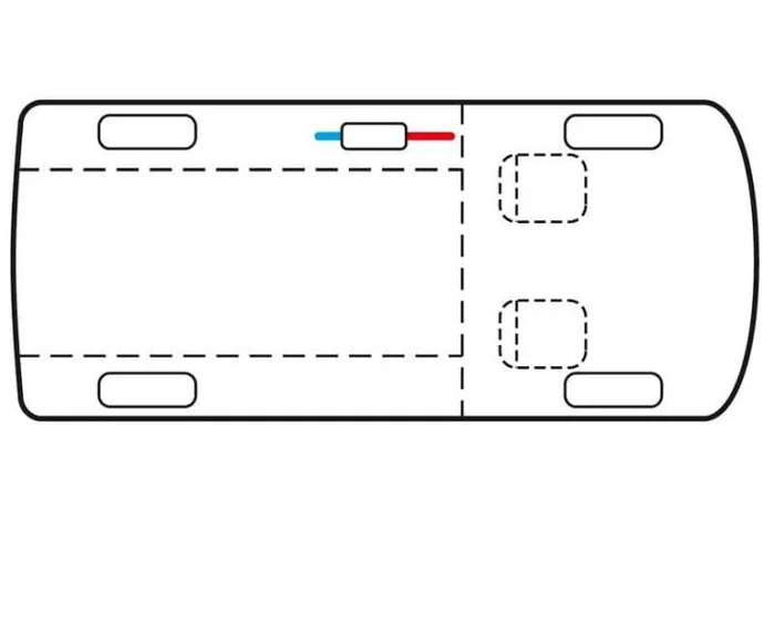 Zubehörset für AirTop 2000 für Vito