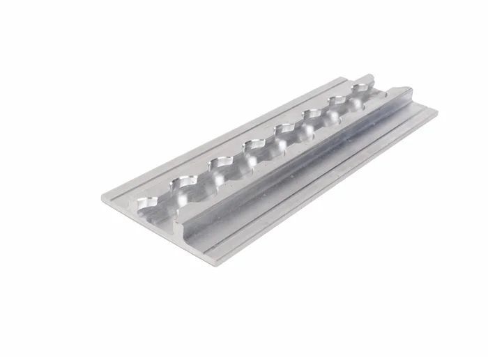 Zurrschiene extra breit – Silber